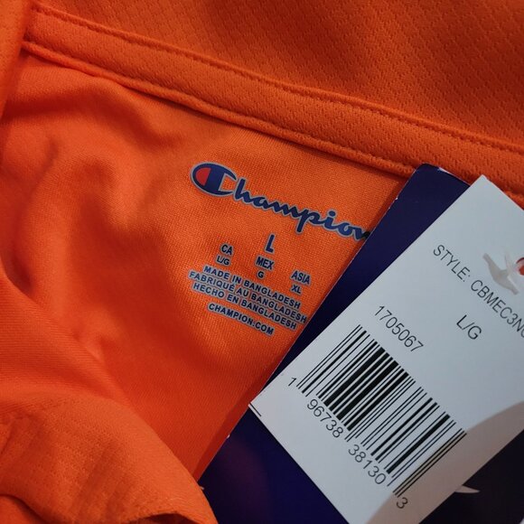 Champion FAMU Florida  A&M University FAM Orange Polo Snake Logo Shirt Alumni - Picture 8 of 10